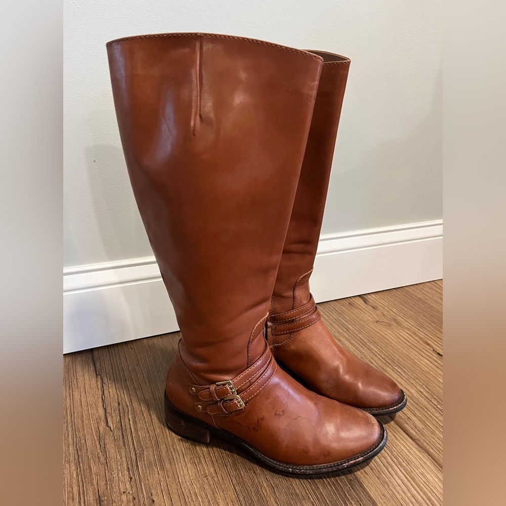 Cole Haan Nike Air Riding Boots 7.5